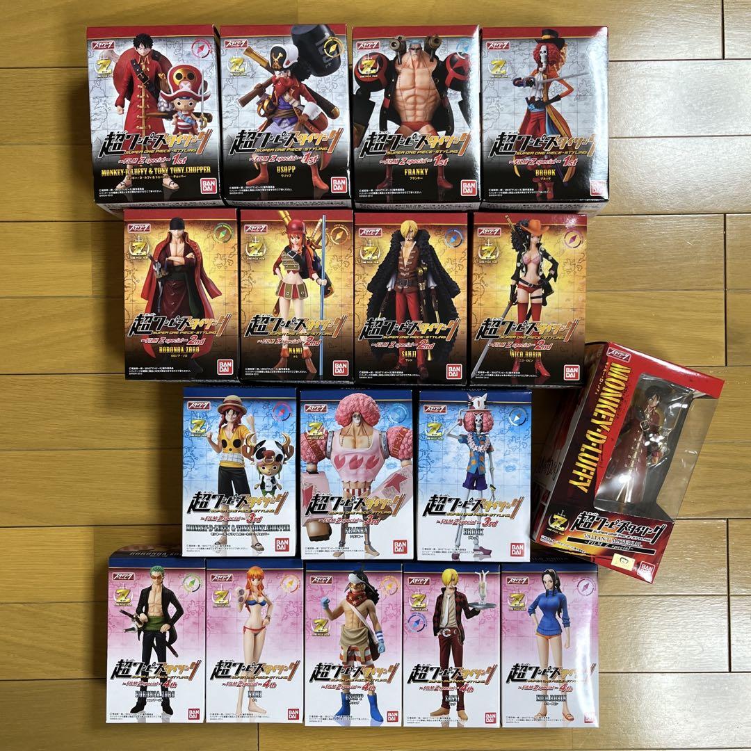 

[USED] One Piece Super One Piece Styling FILM Z 16 Types + Jump Festa Exclusive
