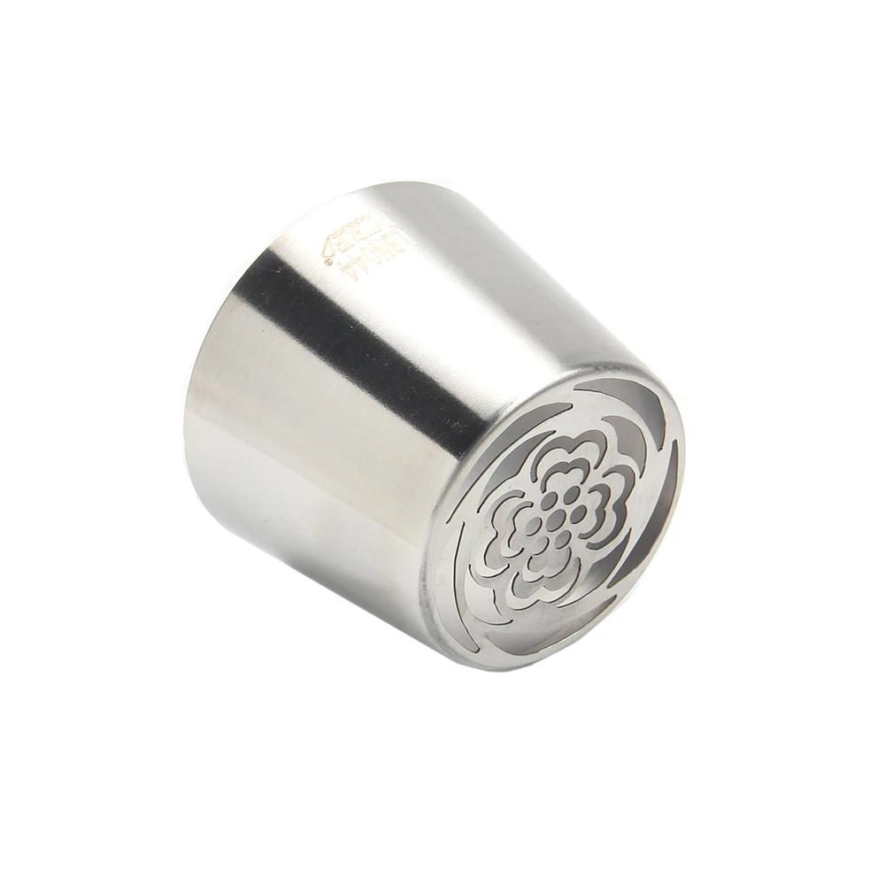 Nerūdijančio plieno gėlė, išspaudžiama burna Buitiniai kepimo įrankiai Kūrybinis glajus antgalis tešlos gaminiai vamzdynai antgalis virtuvės prietaisai priedai