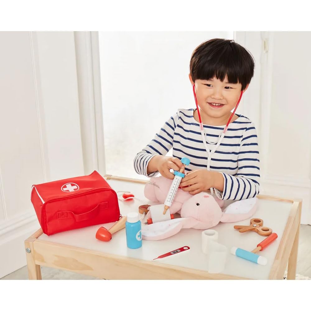 Early Learning Centre Early Learning Centre Wooden Pretend Play Doctor Hospital Set 200210 Authentic