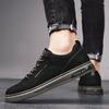 Neue Schuhe für Männer Bequeme flache Herren-Freizeitschuhe Outdoor Wilde Herren-Sneaker High-End-Mode Ein-Pedal-Abendschuhe Männlich