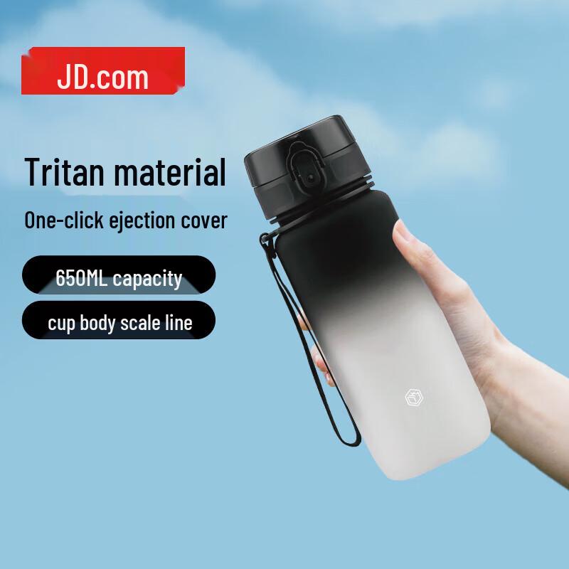 

Joybuy 650ml Gradient Water Bottle