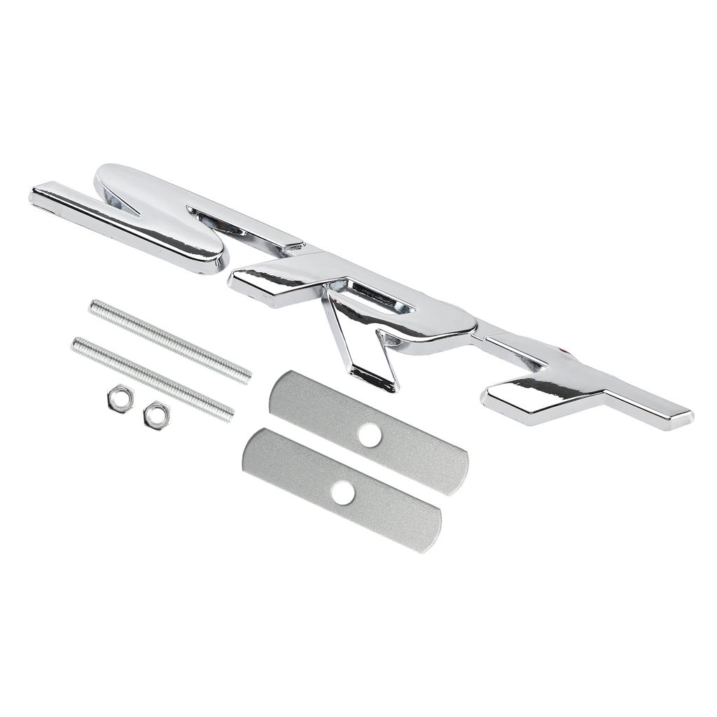 Silver Front Grille SRT Emblem Decal Badge for Charger Challenger SRT