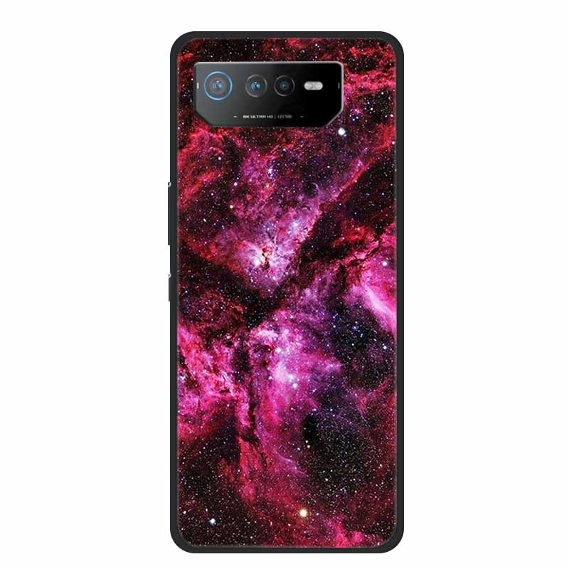 Phone Case For Asus ROG Phone 6D Ultimate Back Cover Case Black TPU Silicone Soft Coque For Asus ROG Phone 6 Pro Case Phone6 Pro