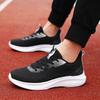 2025 große Größe flachsohlige Sportschuhe Mesh-Schuhe atmungsaktive Laufschuhe leicht farblich passend Modetrend Herrenschuhe