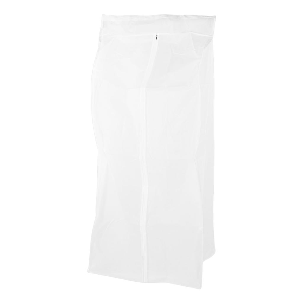 Translucent Garment Bags PEVA Hanging Clothes Storage Suit Cover with Zipper Closure for Closet