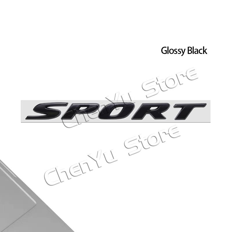 For Honda Sport Metal Emblem Civic Typer Accord CRV Vezel HRV Stepwgn Odyssey Jazz Fit 3D Decals Sticker Rear Trunk Badge Logo