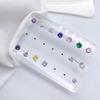 Acrylic Piercing Jewelry Display Stand Clear Organizer Body Jewelry Holder Suitable for Rings Earrings Piercing Jewelry