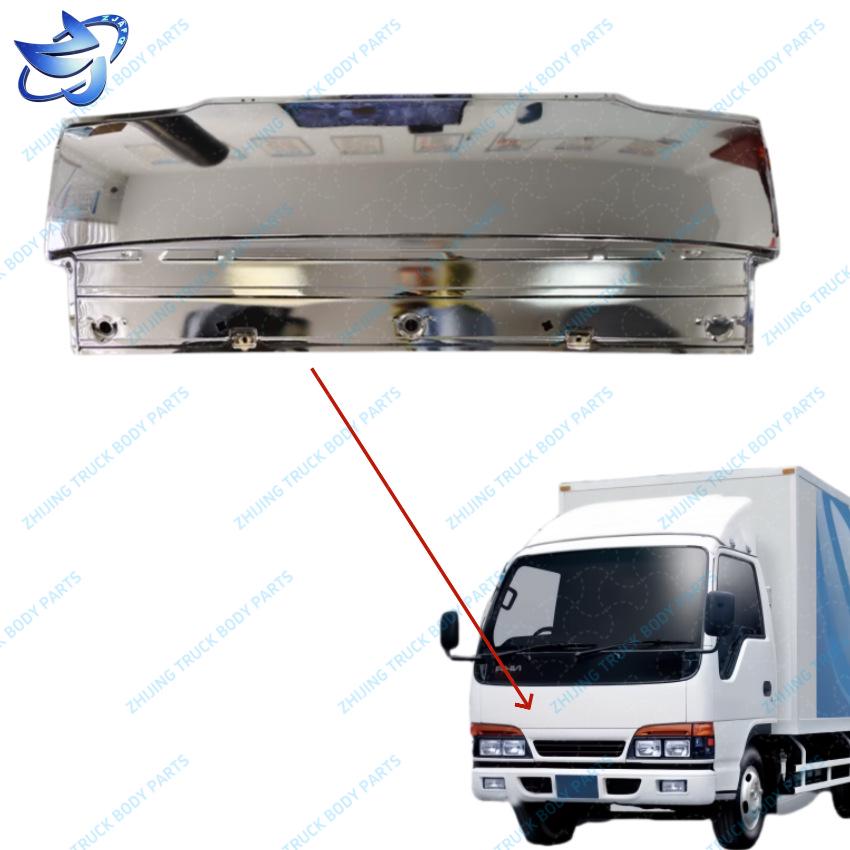 

Fits 1994 ISUZU 100PNPR Truck: Wide/Narrow Body Electroplated Spray-Painted Panel Parts Narrow Body Painted (White)