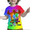 Kinder Grizzy und die Lemminge 3D-Druck T-Shirts Kinder Cartoon T-Shirts Kleinkind Jungen Mädchen Anime T-Shirts Streetwear T-Shirts