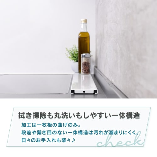 Kawaguchi Kogyo Flat Arte Tsubame-Sanjo Exhaust Vent Cover (90cm Wide, White Paint) 21257