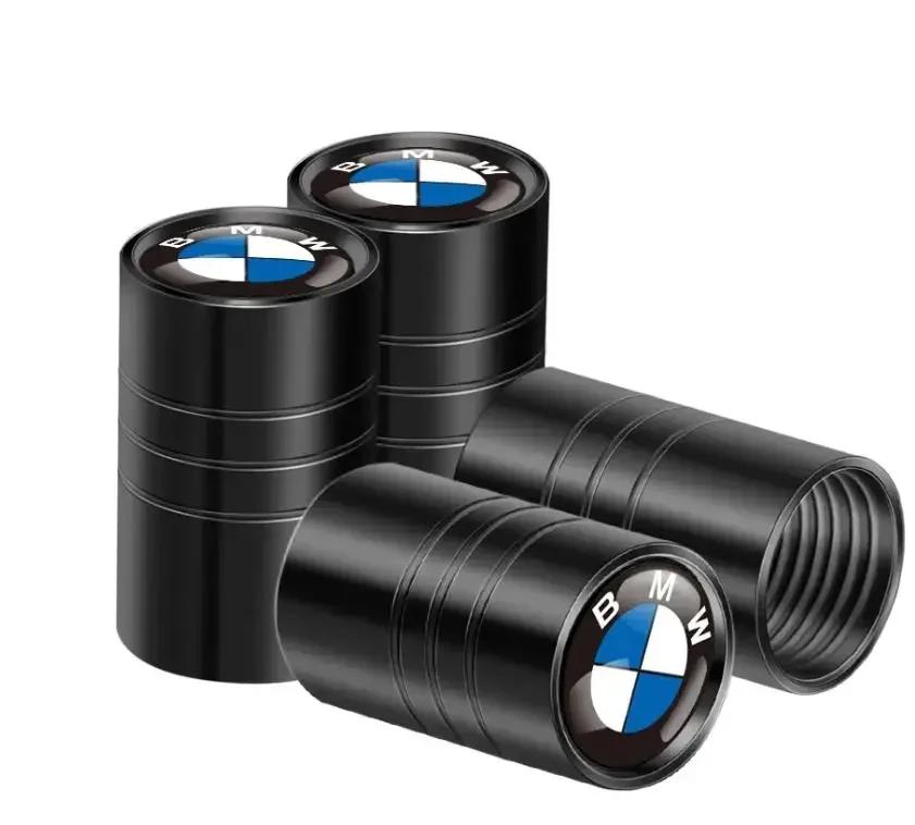 XLJBM1 For BMW 4Pcs Metal Wheel Tire Valve Caps Car Tyre Accessories For Bmw E49 E60 M M3 M5 F10 F30 F20 E28 E36 E39 E46 E91 Performan
