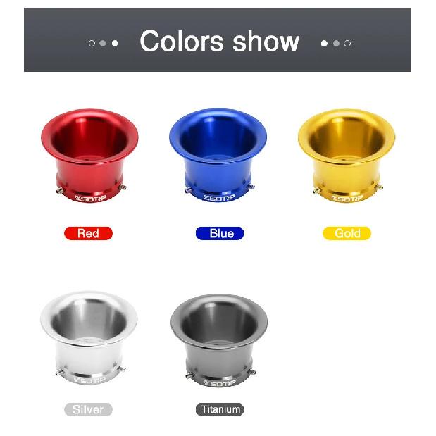 ZSDTRP Dellorto PHBL PHBH Carburetor Air Filters Trumpet Wind Cup Horn Cup 38mm/42mm