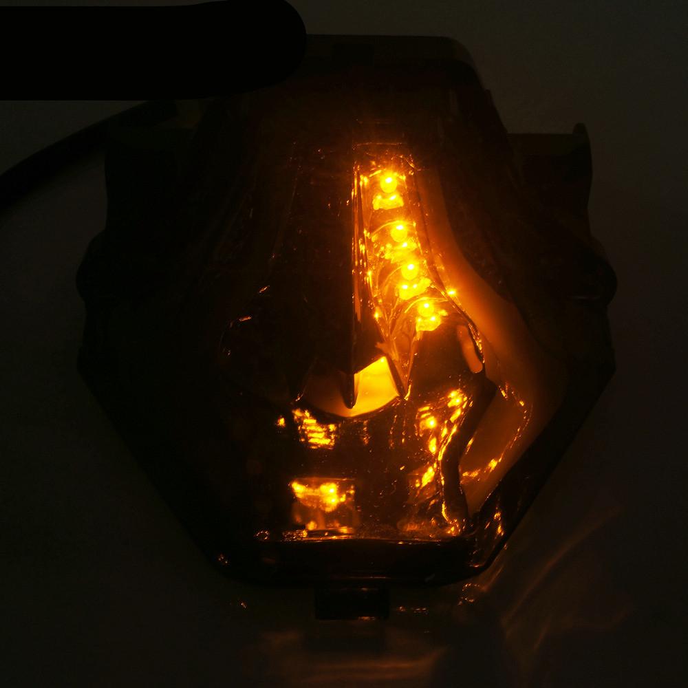 Integrated LED Tail Light Brake Stop Turn Signal For Yamaha MT-07 FZ07 2014-2016