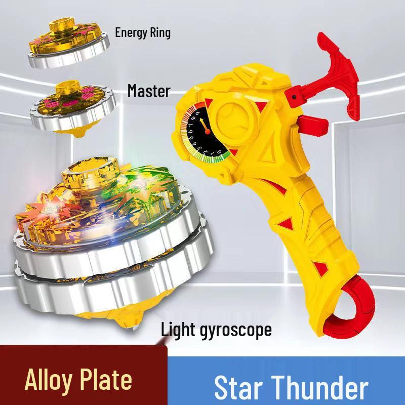 Double Alloy Super Gyro Magic Battle Toy for Kids