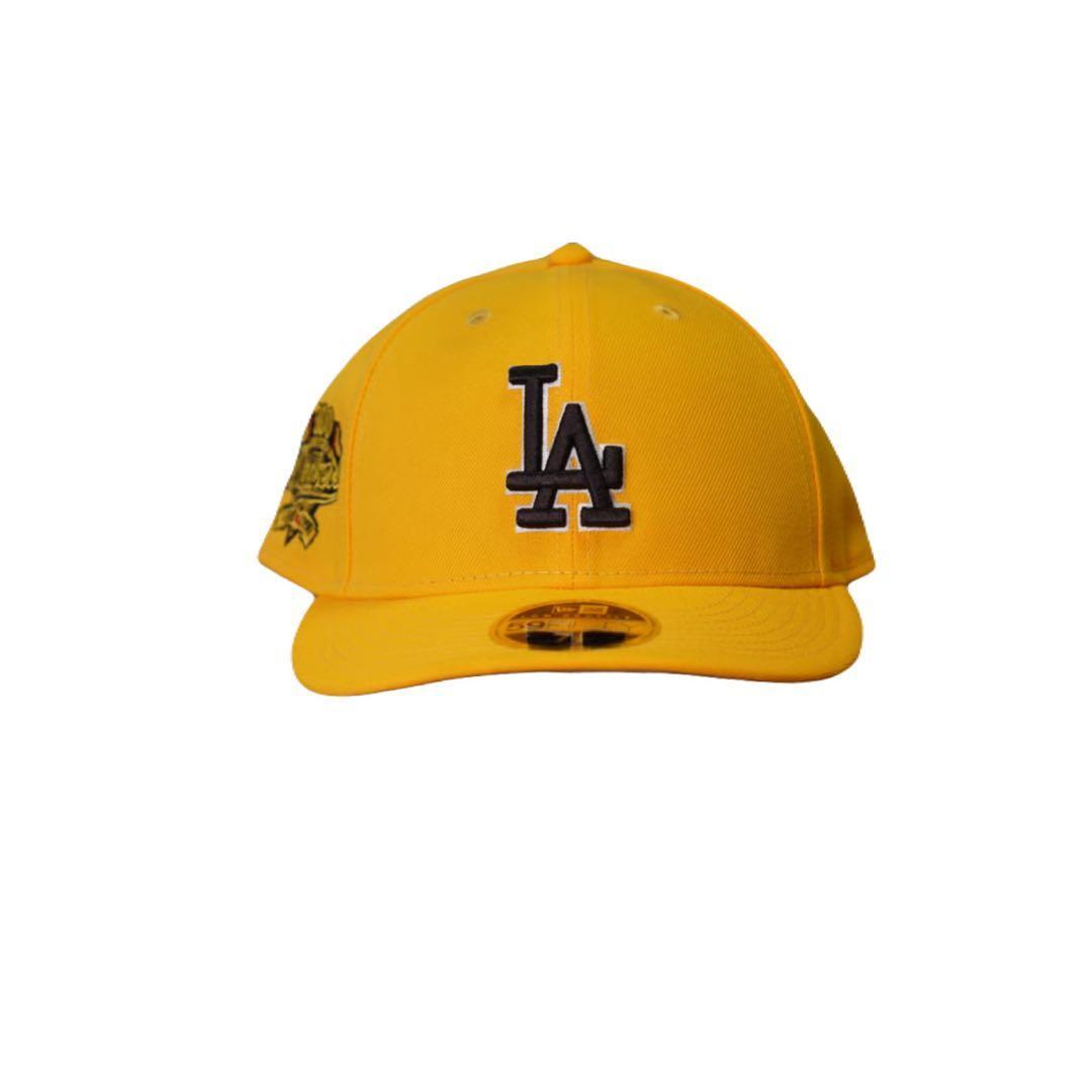 Used New Era LP 59FIFTY MLB Los Angeles Dodgers A Gold