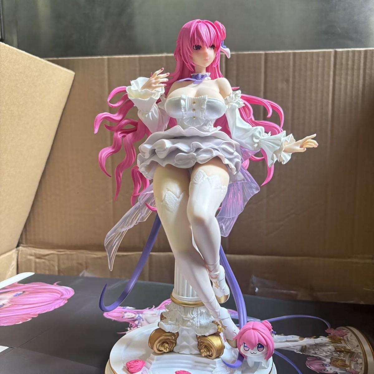GK Model Anime Girl Statue Collectible Figure for Otaku