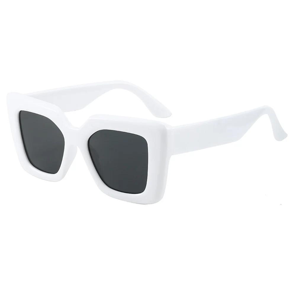 Fashion Square Women Luxury Sunglasses Retro Brand Designer Eyeglasses Men Trending Leopard Sun Glasses Shades UV400 Glasses