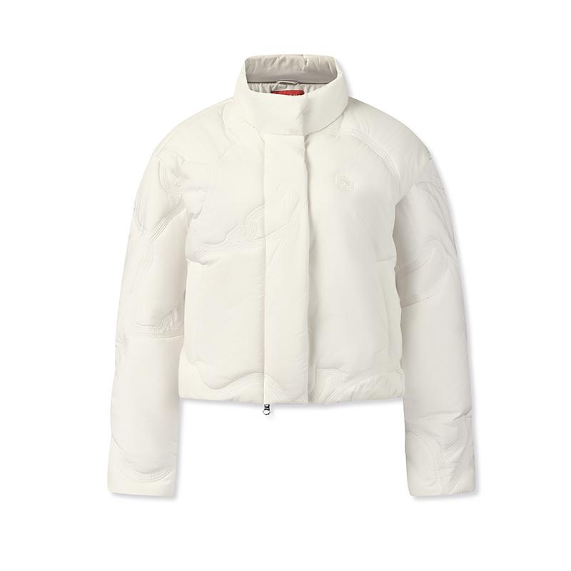 FILA Golf Series Fashionable Personalized Trendy Minimalist Classic Sports Casual Comfortable Versatile Warm Short Cotton Jacket A11W615911FIV