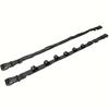 Car Fishing Rod Holder Set (2-Pack), featuring nylon straps and a black PA float mount