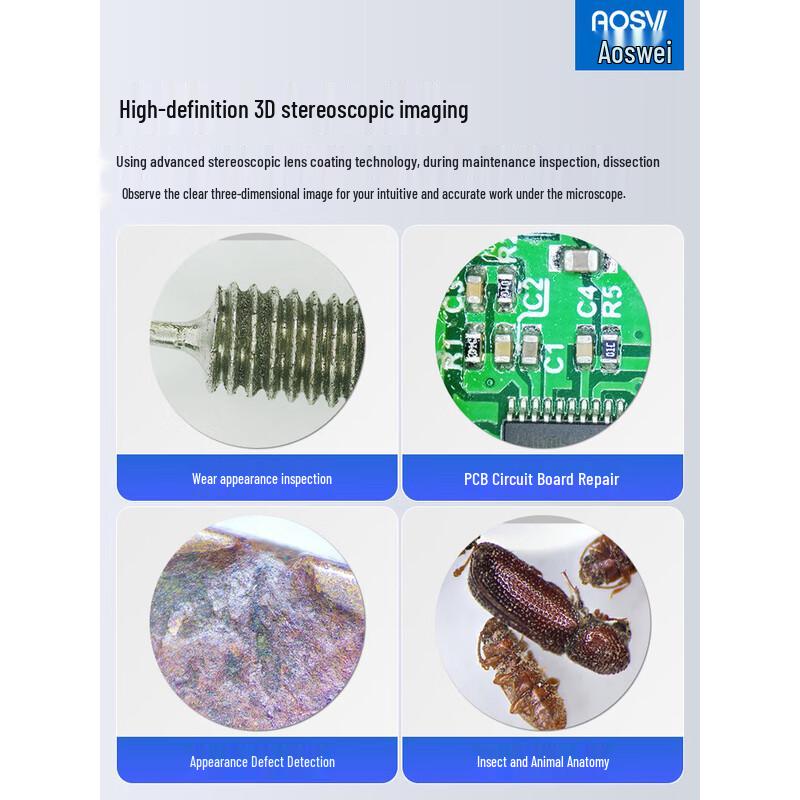 AOSVI Continuous Zoom Stereo Microscope
