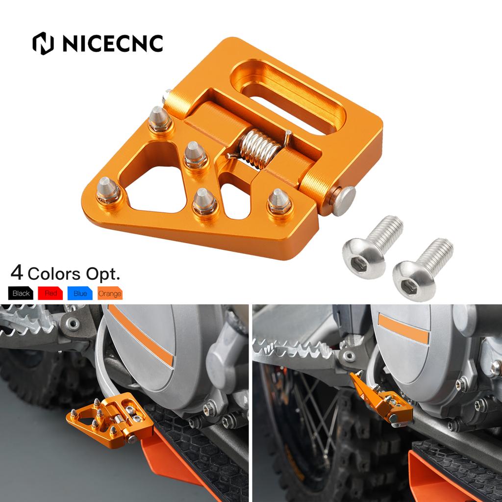 For KTM EXC 300 EXC 250 EXCF 350 EXC 450 XCW 300 XCFW 450 2004-2016 SX 125 SXF 250 SXF 450 2004-2015 Folding Brake Pedal Tip