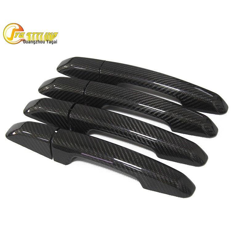 Dry Carbon Fiber Door Handle for Land Rover Range Rover, Discovery, and Freelander
