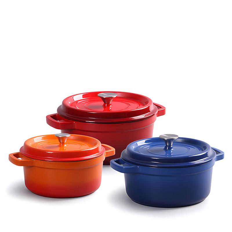 Tinle Cast Iron Enamel Dutch Oven