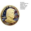 1/2Pcs Commemorative Coin Unique Exquisite Workmanship Trump Commemorative Coin for Home Decorations