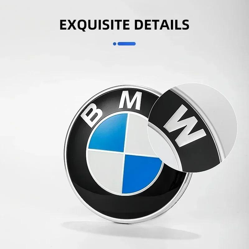 1 ud. 78 mm 51141970248 Emblema de Coche Insignia de Logo de Maletero Trasero Accesorios de Estilo para BMW E66 E53 X5 E46 E39 E38 E90 E60 E36 F30 F20 F10