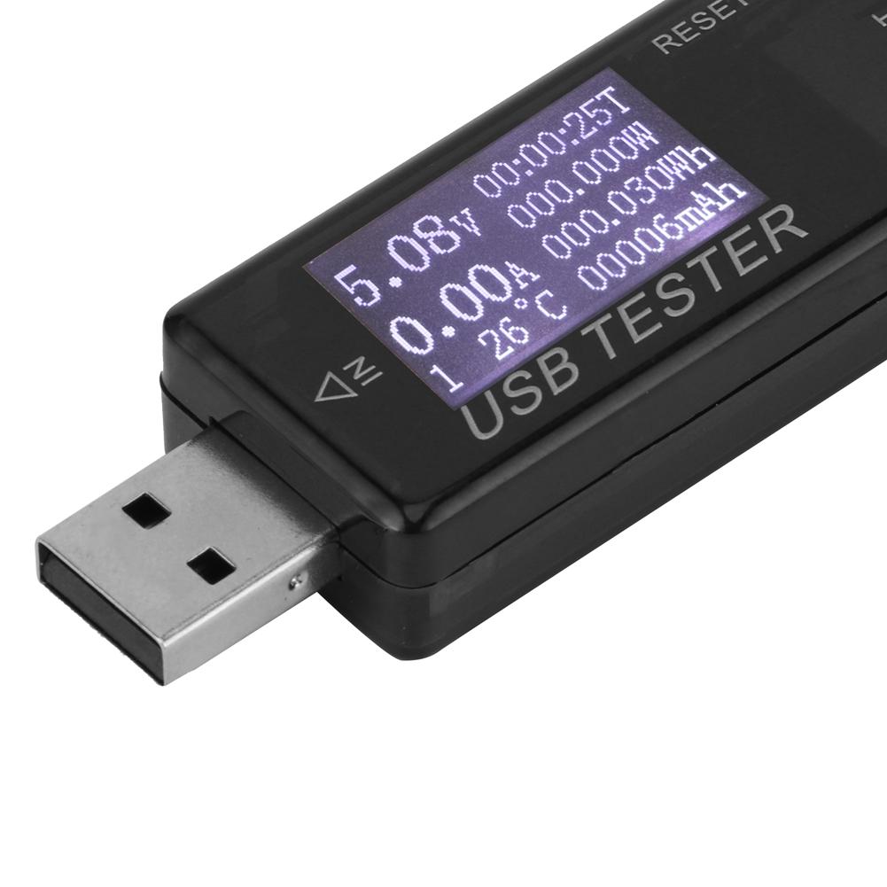 Tester Digital USB Voltage Current Meter Voltmeter 8 In 1 Detector 0‑5A 0‑150W 4‑30V