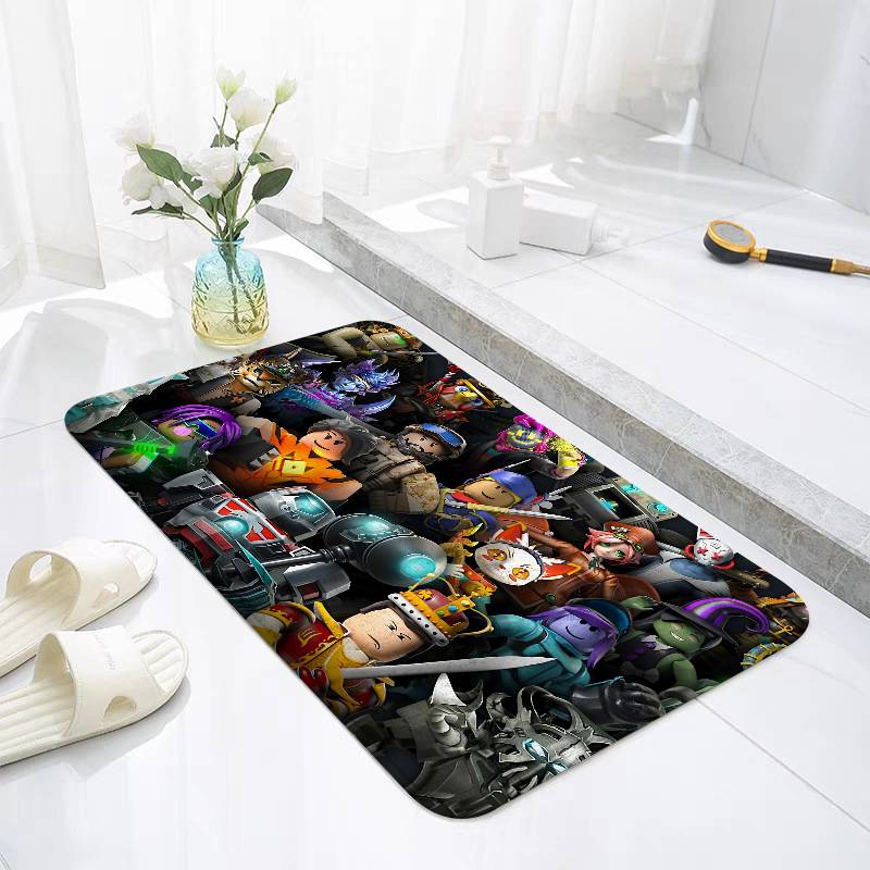 Spiel Cool G-Roblox-S Teppich Für Wohnzimmer Sofa Dekor Moderner Teppich Bodenmatte Für Männer Schlafzimmer Langlebige Teppiche