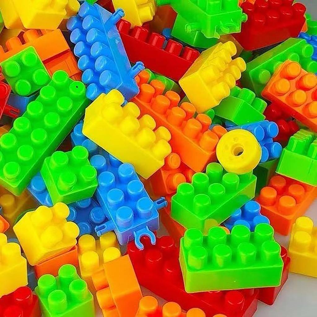 Diy Large Particle Building Blocks, Children'S Early Education Enlightenment Puzzle Puzzle Puzzle Block Toys, Parent-Child Inter