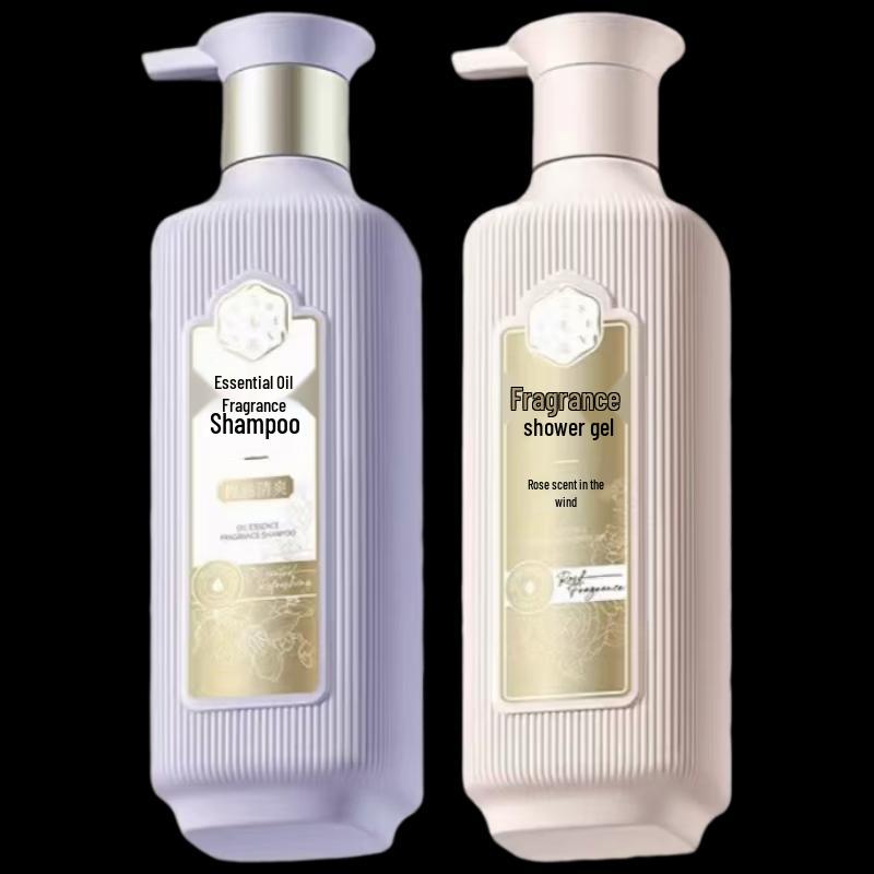 

San Shen Hua Oil Control Shampoo & Rose Shower Gel Set