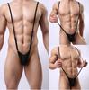Herren verstellbarer Hosenträger-Style String Bodysuit Dessous