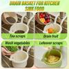 Creative Sink Hanging Strainer Basket Food Waste Catcher Fruit Clean Filter Rack For Dry Wet Separation Kitchen Accessories