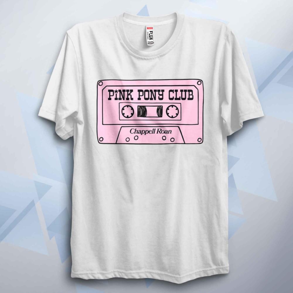 Inspired Pony Pink Fun Club Tape Tee | Retro Aesthetic Unisex Shirt Kids Adults