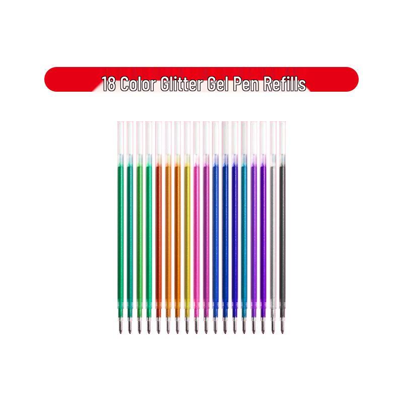 Fluorescent Glitter Gel Pens for Kids - Special Art Markers for Primary Students