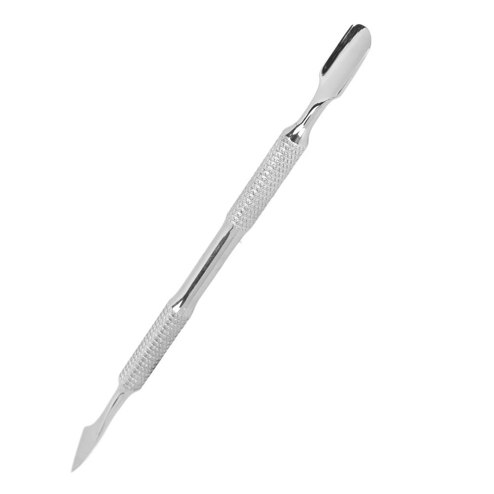 Double Ended Stainless Steel Nail Scraper Nail Polish Peeler Foot and toenail maintenance