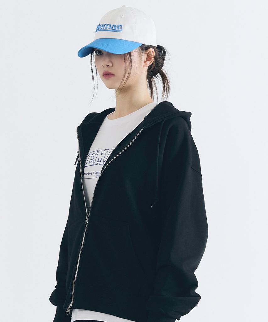 LIEMAR Embossed Embroidery Two-Tone Ball Cap Blue