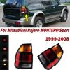 For Mitsubishi Pajero MONTERO Sport 1999-2008 Car Accessories Rear Tail Lamp Brake Lights Signal Warning Lamp Taillight Assembly