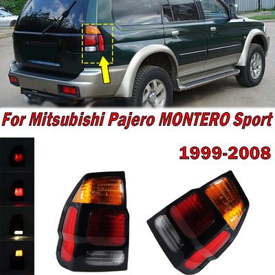 Pro Mitsubishi Pajero MONTERO Sport 1999-2008 Autopříslušenství Zadní Koncové Světlo Brzdová Světla Signální Výstražné Světlo Sestava Zadního Světla