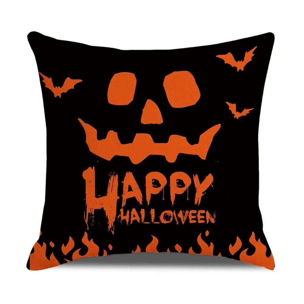 Halloween Horror Haunted House Car Office Living Room Sofa Halloween Theme Pillowcase