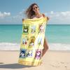 Snoopy beach towel Outdoor camping Beach towel for vacation swim Outdoor pool Absorbent bath towel