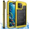 For IPhone 16 Pro Max 16e 16 Plus 16Pro IP68 Waterproof Metal Case Rugged Shockproof Cover Screen Protector