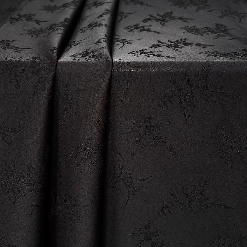 Antikstil Imitation Seide Jacquard Satin Stoff Chinesischer Stil Dunkles Muster Gewebter Brokatstoff DIY Hanfu Cheongsam Kleid