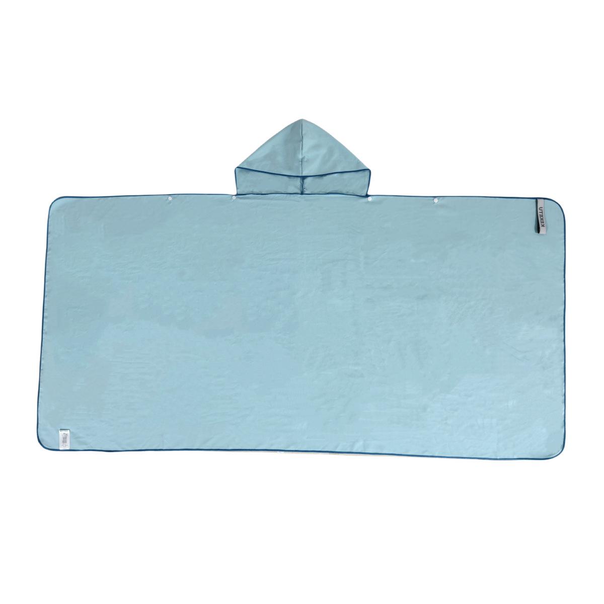 Adult Hooded Quick-Dry Bath & Beach Microfiber Towel 80x160 cm
