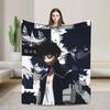 Dabi Blankets Academy Anime Manga Wool Awesome Soft Throw Blankets for Home Autumn/Winter