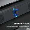 Wireless Bluetooth and PC Soundbar Wired Speaker USB Powered Soundbar for TV Pc Laptop Gaming Home Theater Surround Audio System