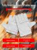 Heavy-Duty Anti-Slip Canvas Work Gloves – Durable, Double-Layer Protection for Construction and Welding