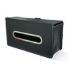 Caizqbry Boîte à mouchoirs de voiture Pratique Voiture Voiture Mouchoirs Voiture Mouchoirs Intérieur de Voiture Mouchoirs Suspendus Dossier de Siège de Voiture PU Convient à Diverses Voitures Boîte Noire,